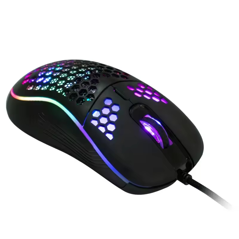 7200DPI Optical Gaming Mouse Ergonomic RGB USB Wired Mouse